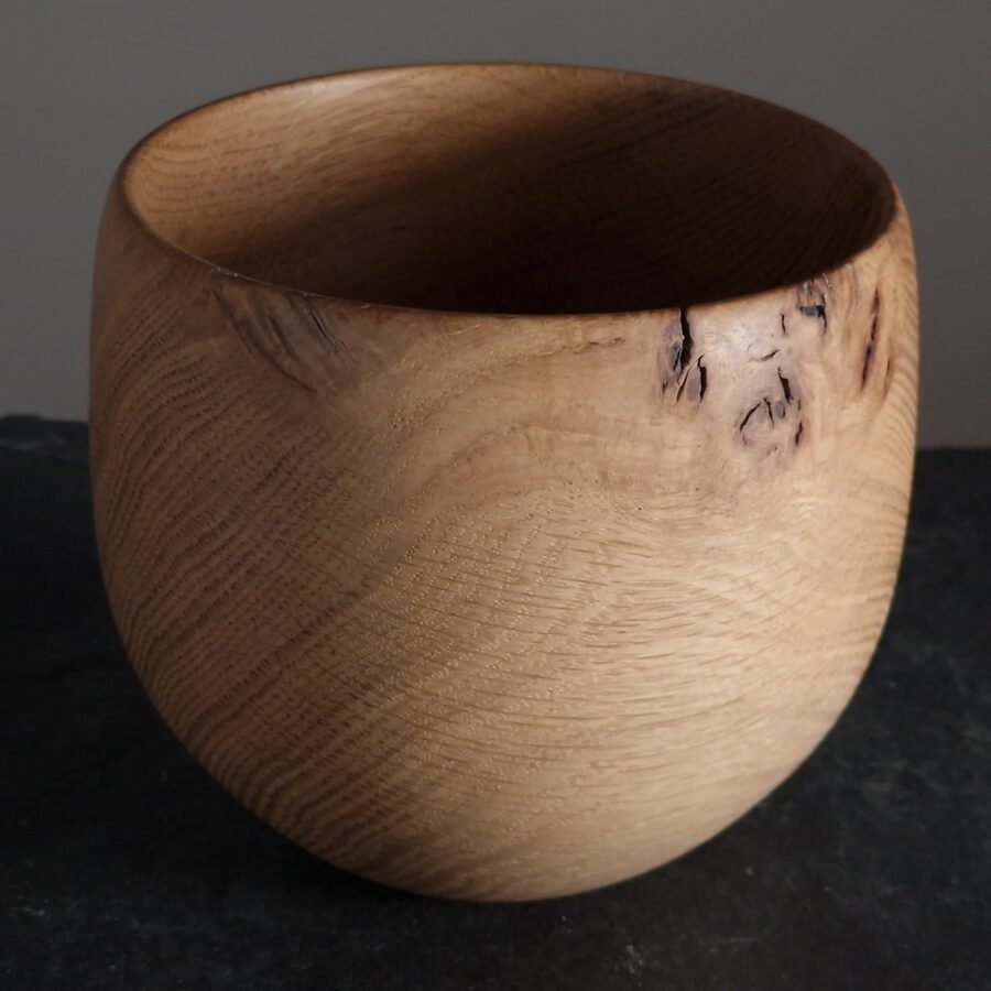 Deep oak Vessel/Bowl