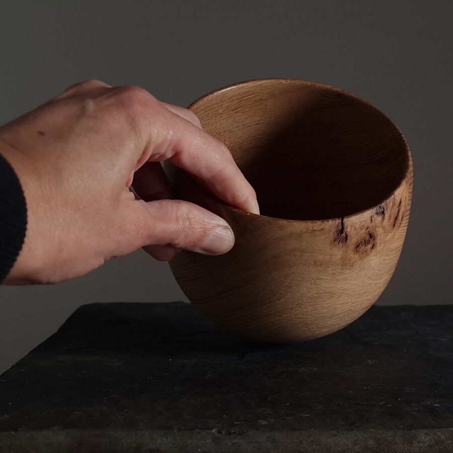 Size - Deep oak Vessel/Bowl