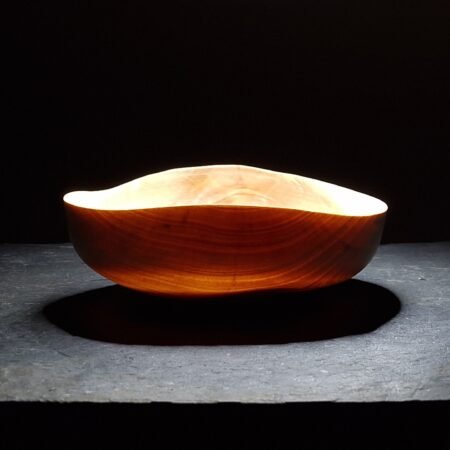 Thin Wall Wobbly Birch Bowl 12