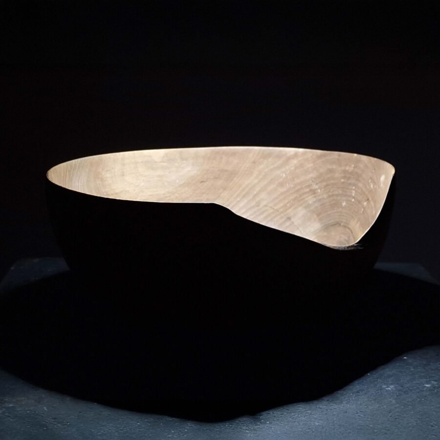 Artistic view of Walnut Wood Bowl