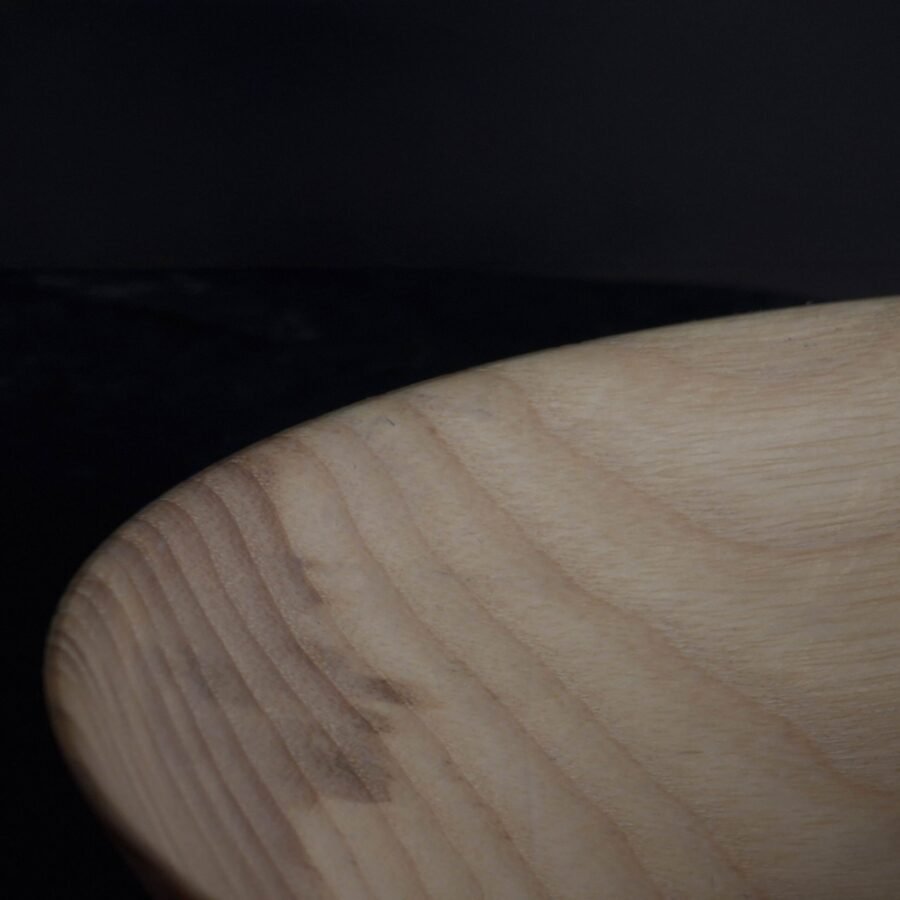 Close up of wooden Ash Bowl