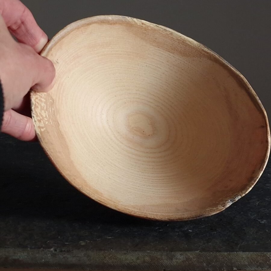 Wooden live edge bowl