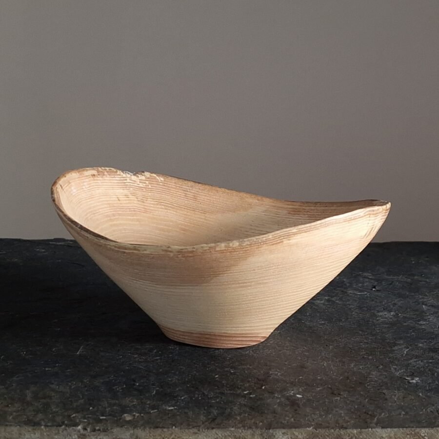 live edge wooden Ash bowl