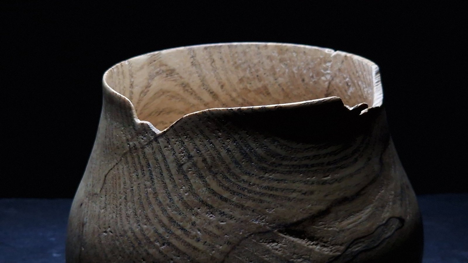 Artistic Spalted Ash Vessel