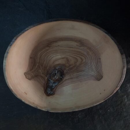 Live Edge Knotty Ash Bowl 13