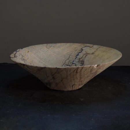 Small spalted ash bowl 02 scaled