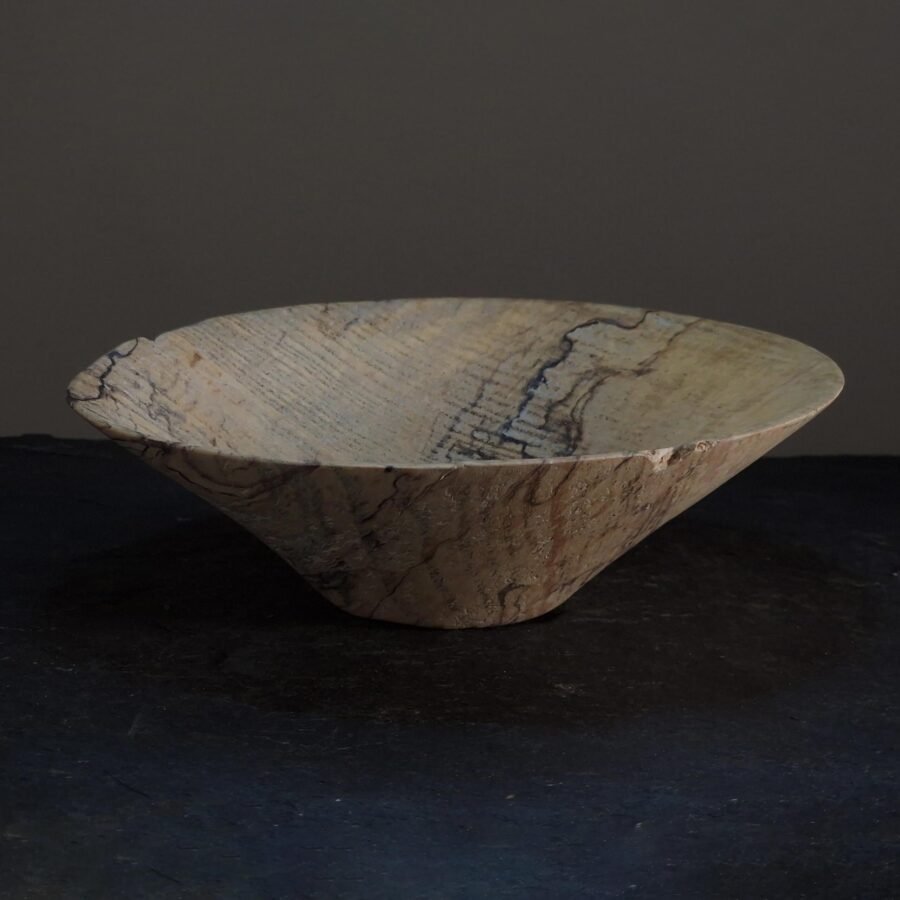 Small Spalted Ash Bowl
