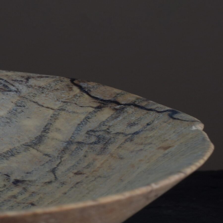 detail of Small Spalted Ash Bowl