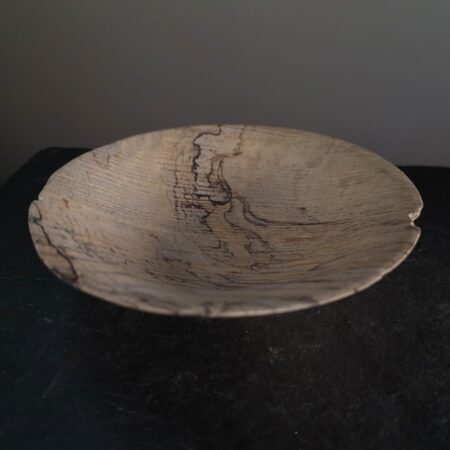 Small spalted ash bowl 11 scaled