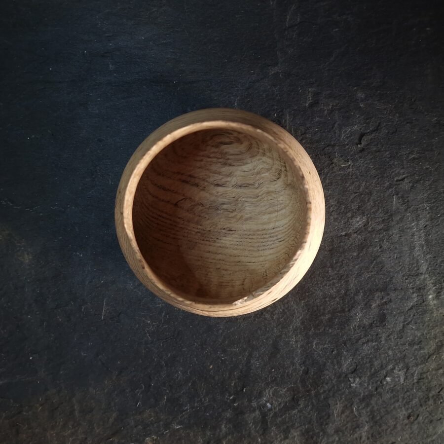 Spalted Ash Vessel – Natural Wood Form