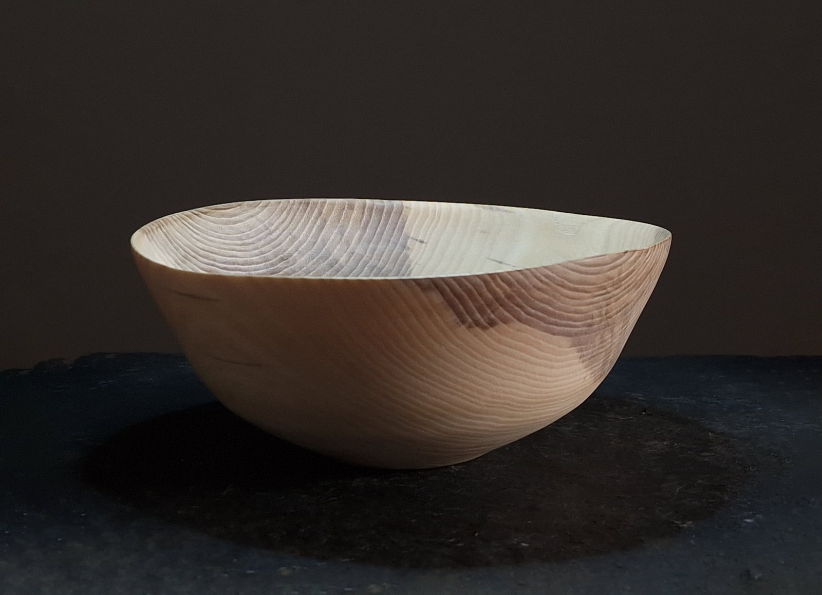 Turned Ash Bowl
