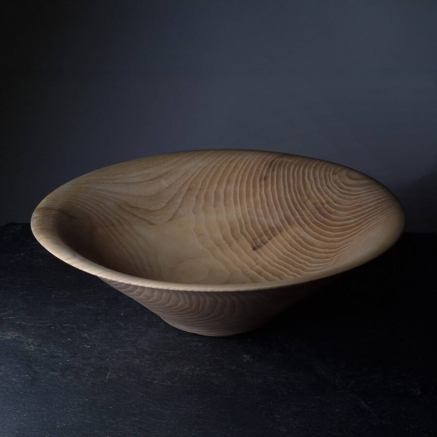 Ash wooden bowl