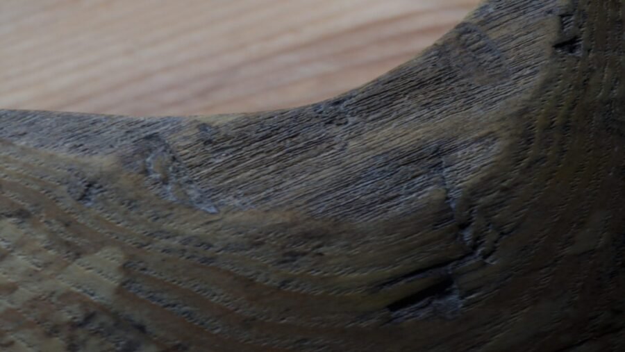 Live Edge Spalted Ash Vessel/Bowl close up