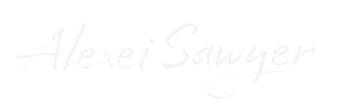 alexei sawyer wood artist site logo