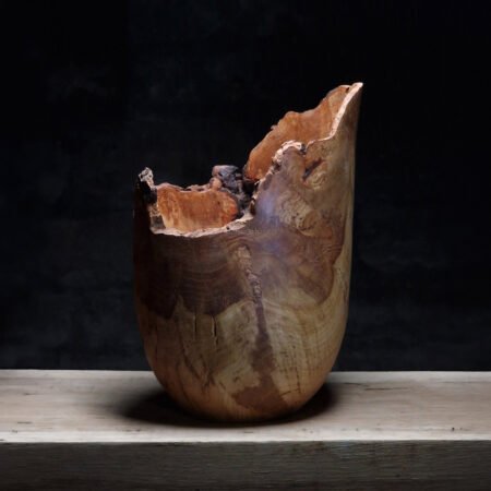Oak Burr Live Edge Vessel 2