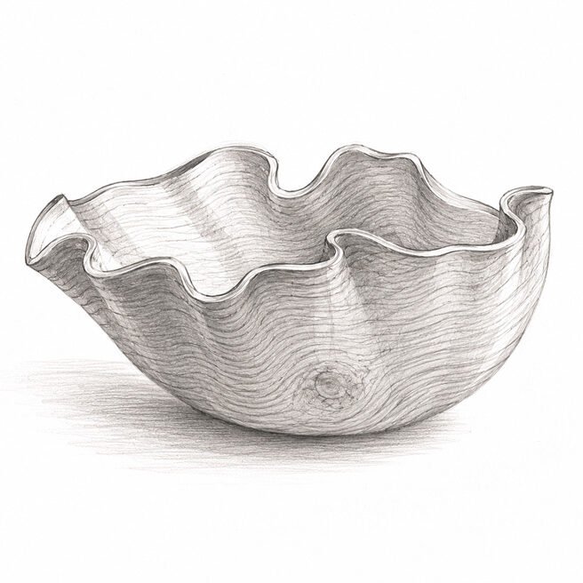 Carving and turning Concept Sketch 1