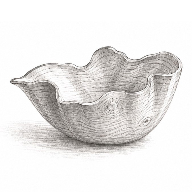 Carving and turning Concept Sketch 4