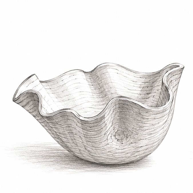 Carving and turning Concept Sketch 6