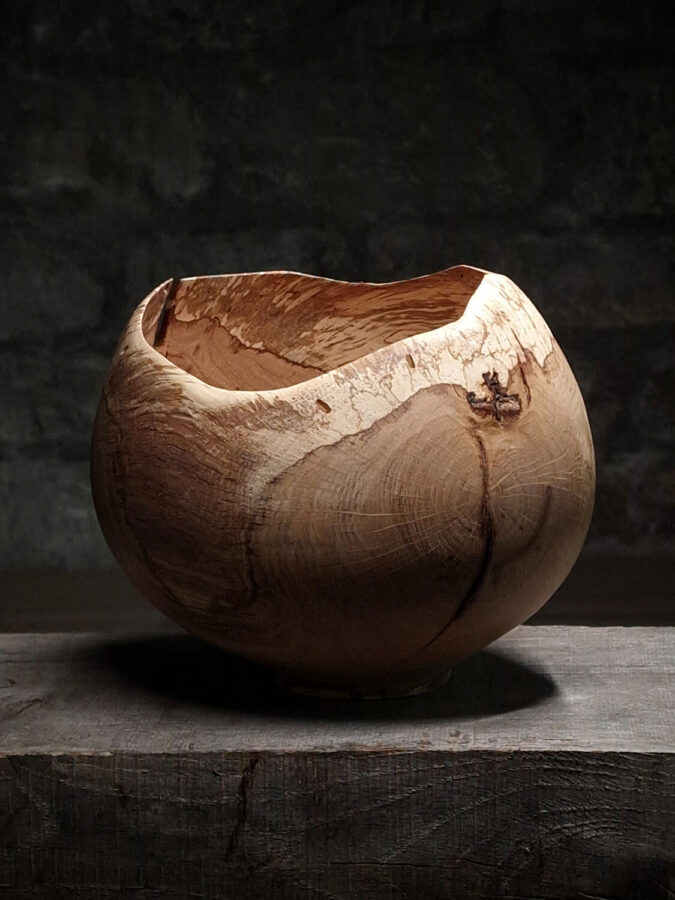Spalted Oak Vessel