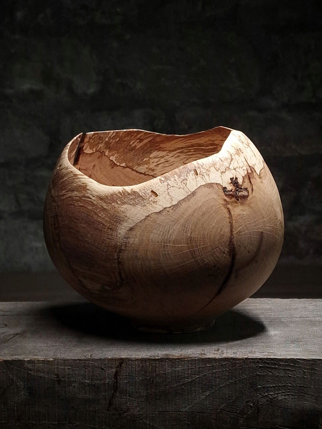 Spalted Oak Vessel