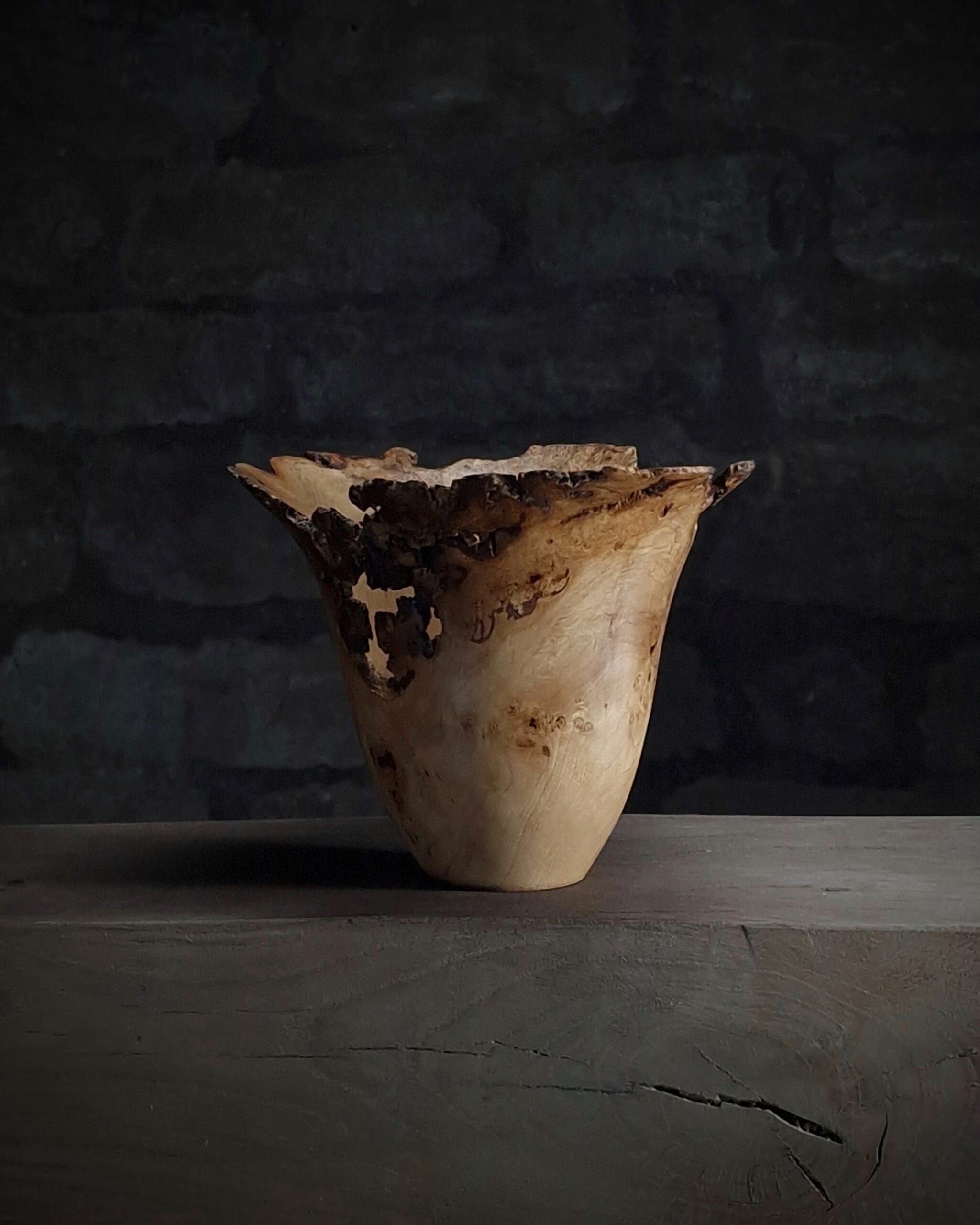 Apple Wood Vessel no.13 9