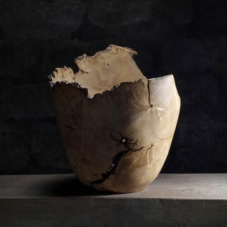 Apple Wood Vessel no.2 1