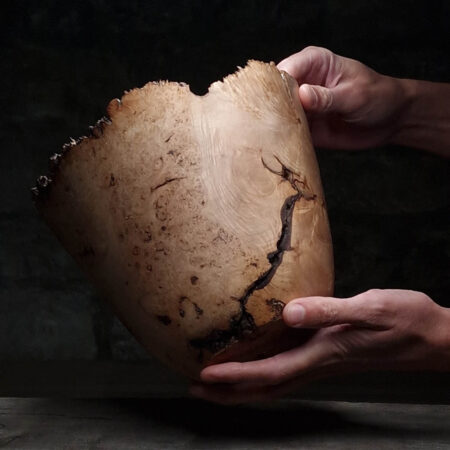 Apple Wood Vessel no.2 7