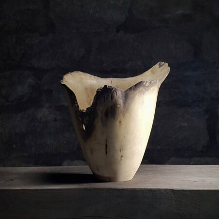 Apple Wood Vessel no.4 1