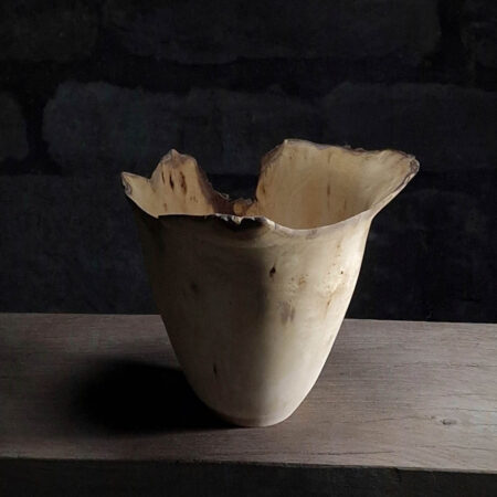 Apple Wood Vessel no.4 5