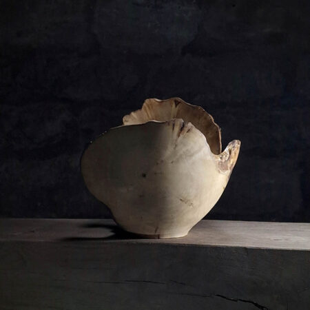 Apple Wood Vessel no.8 2