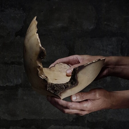 Apple Wood Vessel no.8 6