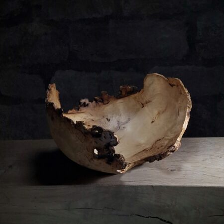 Apple Wood Vessel no.10 5