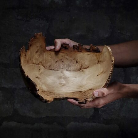 Apple Wood Vessel no.10 7