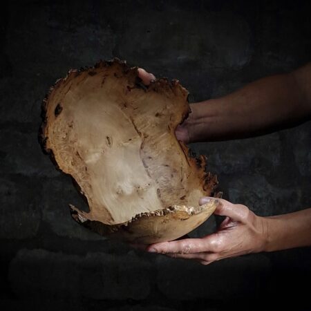 Apple Wood Vessel no.10 8