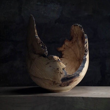 Apple Wood Vessel no.11 1