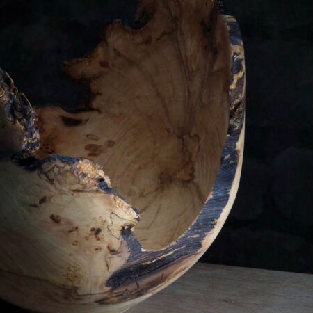 Apple Wood Vessel no.11 5
