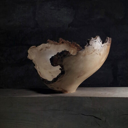 Apple Wood Vessel no.12 1
