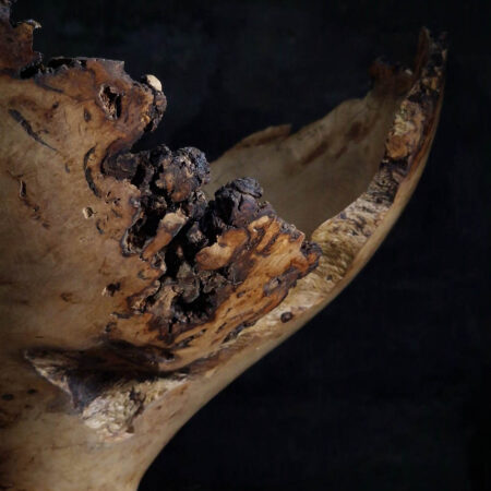 Apple Wood Vessel no.12 5