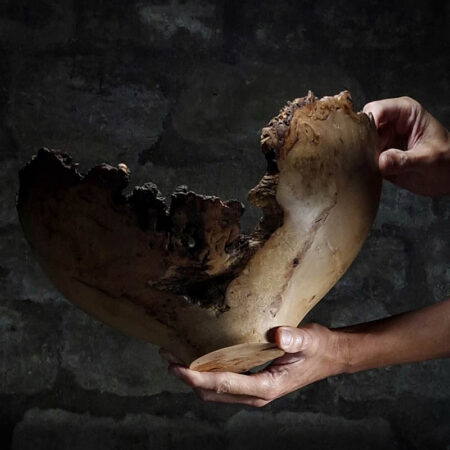 Apple Wood Vessel no.12 6
