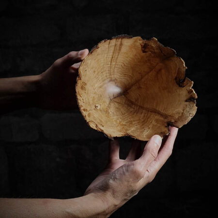 Apple Wood Vessel no.14 1