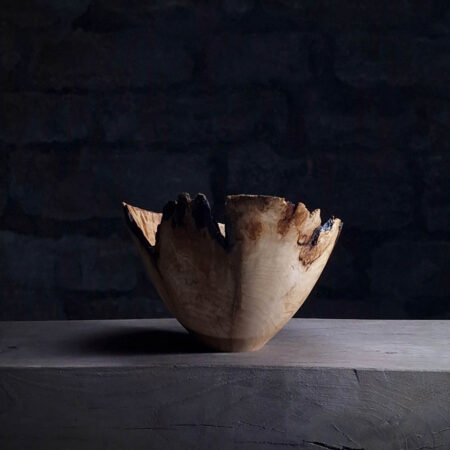Apple Wood Vessel no.14 5