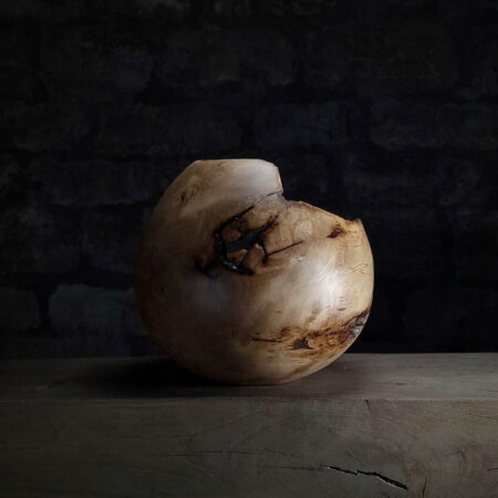 Apple Wood Vessel no.15 1