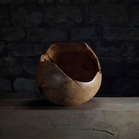 Apple Wood Vessel no.15 2