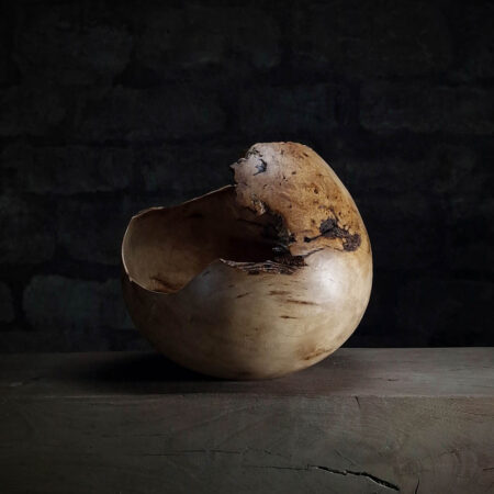 Apple Wood Vessel no.15 3