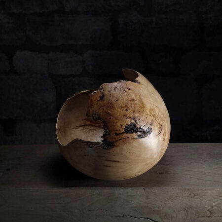 Apple Wood Vessel no.15 5