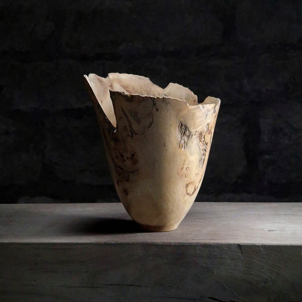 Apple Wood Vessel no.1 2
