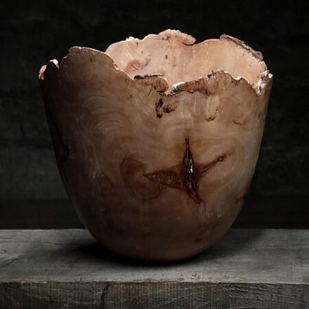 Apple Wood Vessel no.3 1