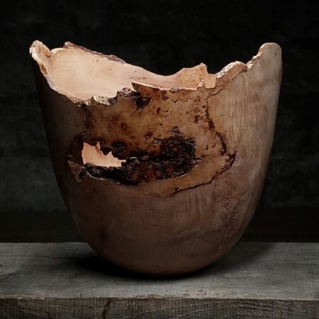 Apple Wood Vessel no.3 3