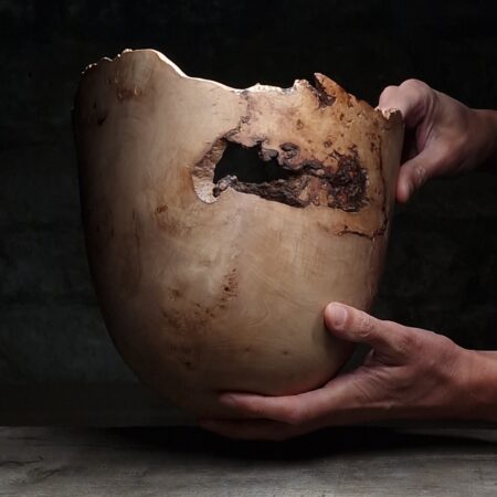 Apple Wood Vessel no.3 4