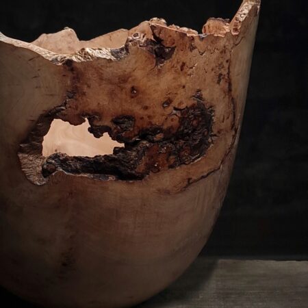 Apple Wood Vessel no.3 5